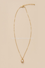 Andrea | Women's Gold Pearl Pendant Necklace