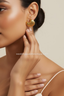 Callie | Women's Gold Seashell Earrings