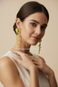 Celeste | Women's Flowery Fringe Earrings