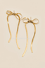 Georgia | Women's Elegant Ribbon Earrings