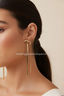 Georgia | Women's Elegant Ribbon Earrings