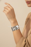 Hope | Women's Elegant Hammered Bracelet
