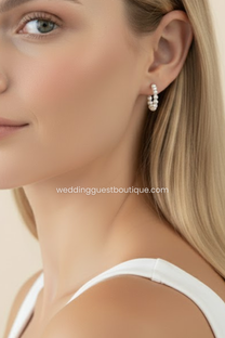 Jocasta | Women’s Pearl Hoop Earrings