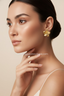 Kylie | Women's Gold Plated Flower Earrings