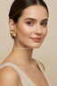 Kylie | Women's Gold Plated Flower Earrings