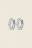 Marley | Women’s Pavé Hoop Earrings