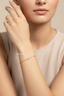 Vivienne | Women’s Dainty Cross Bracelet