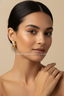 Willow | Women's Gold Wavy Textured Earrings