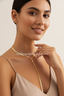 Zoelle | Women's Chain Twist Tassel Necklace